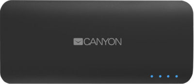 Canyon Аккумулятор Canyon, Li-Ion, 10000 мАч, серый (портативный)