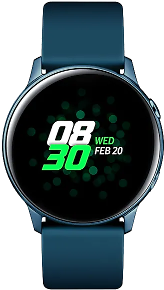 Samsung Умные часы  Samsung Galaxy Watch Active, морская глубина (SM-R500NZGASER)