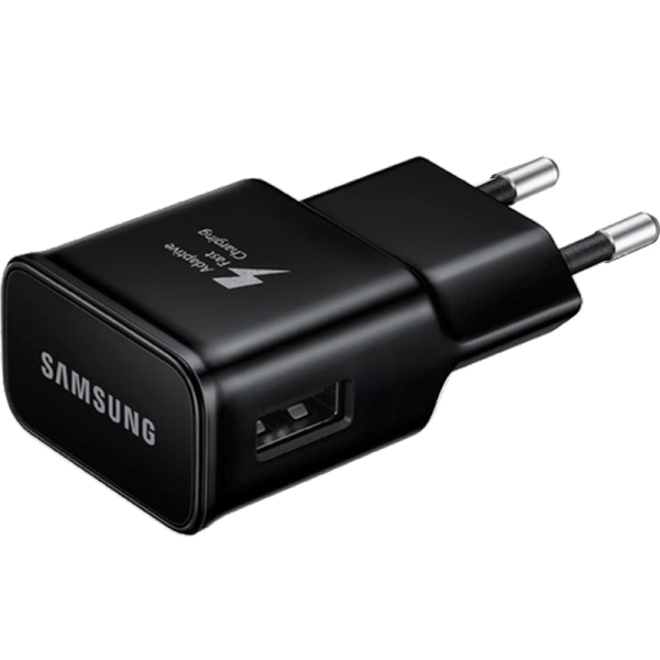 Зарядное устройство сетевое Samsung 15Вт TA20EBENG (черное) Зарядное устройство сетевое Samsung 15Вт TA20EBENG (черное) - фото 1