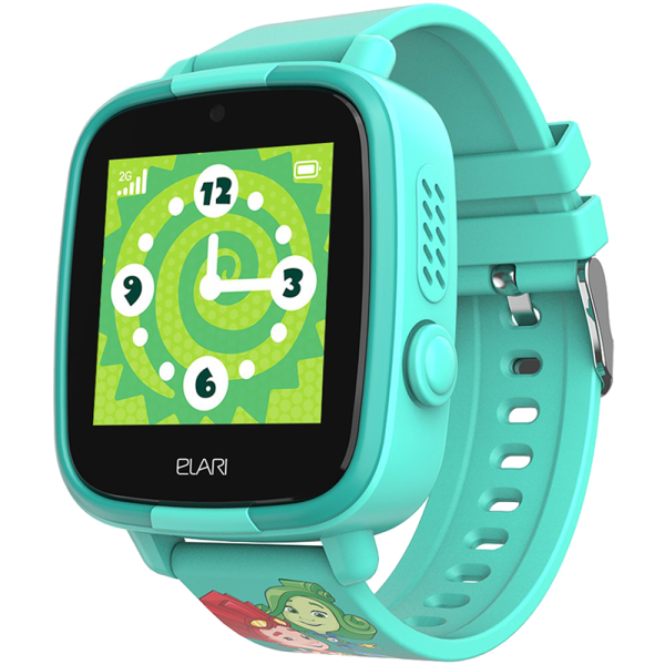 Часы-телефон  ELARI детские FixiTime Fun, зеленые