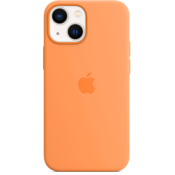 Чехол-крышка Apple MM1U3ZE/A MagSafe для iPhone 13 mini, силикон, весенняя мимоза Чехол-крышка Apple MM1U3ZE/A MagSafe для iPhone 13 mini, силикон, весенняя мимоза - фото 1