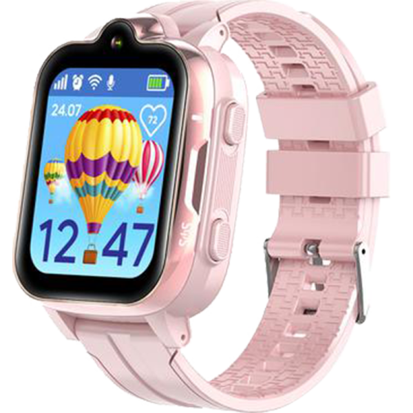 Часы-телефон Кнопка жизни детские Aimoto Trend, розовые