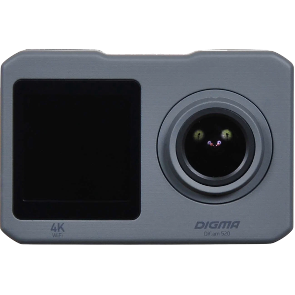 Экшн-камера Digma DiCam 520 серая