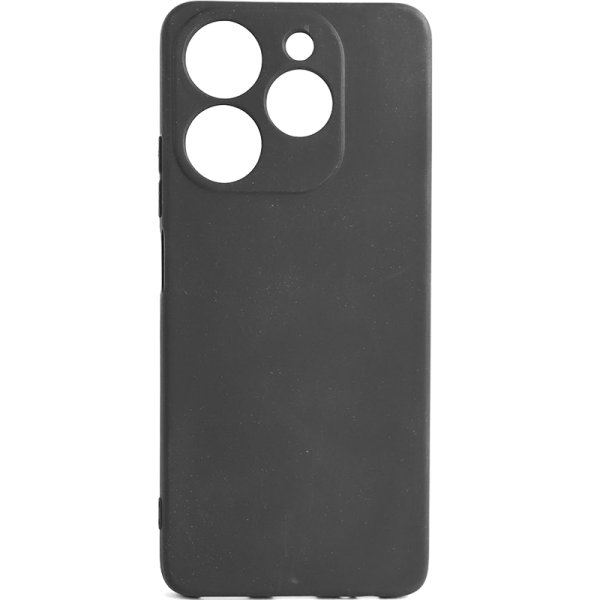 Чехол-крышка LuxCase для Tecno Spark 10C, термополиуретан, черный - фото 1