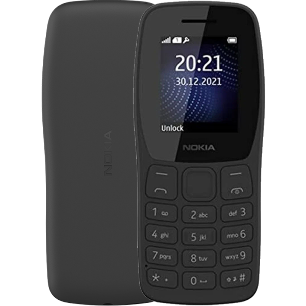 Nokia 105 (2022) Dual SIM Черный