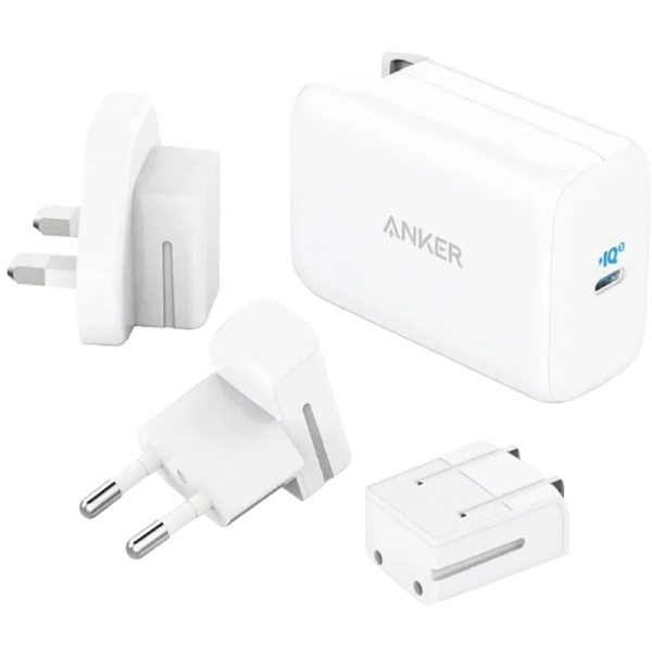 Зарядное устройство сетевое Anker PowerPort III A2712H21 USB-C 65W, белое