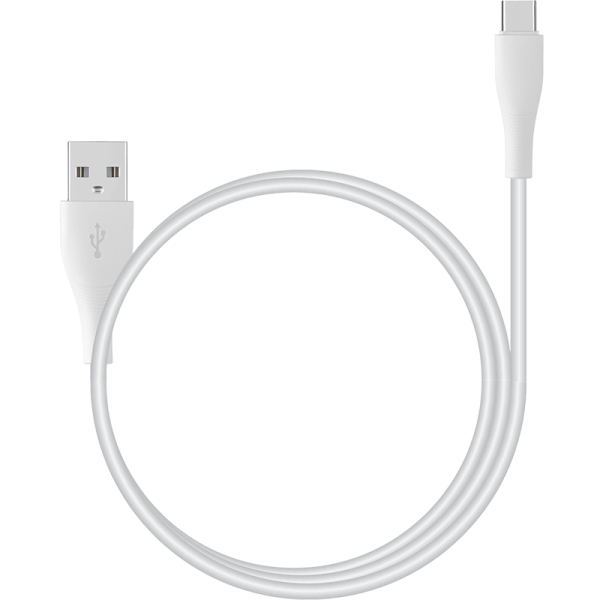 Кабель Stellarway USB A/Type-C 2,1А 1м, белый