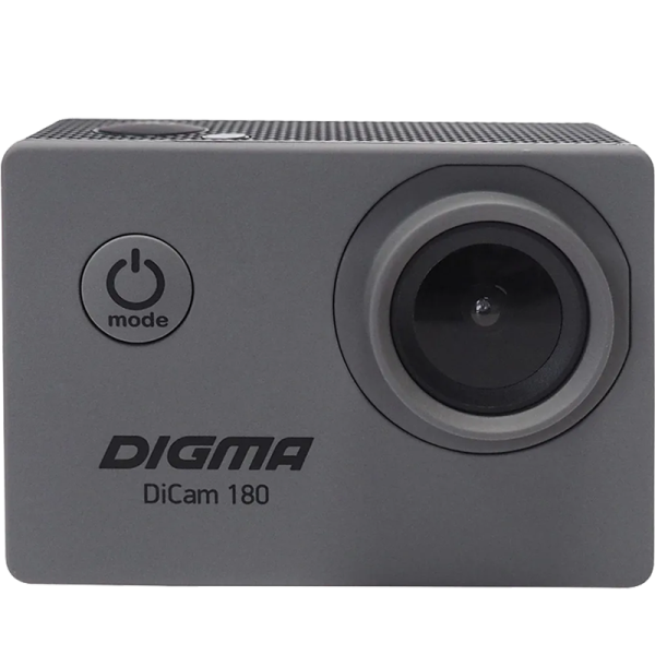 Экшн-камера Digma DiCam 180 серая