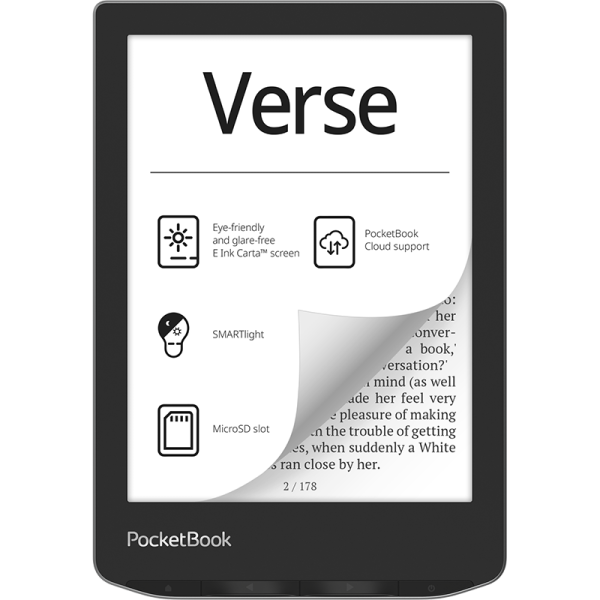 Электронная книга PocketBook 629 (PB629-M-WW), серая