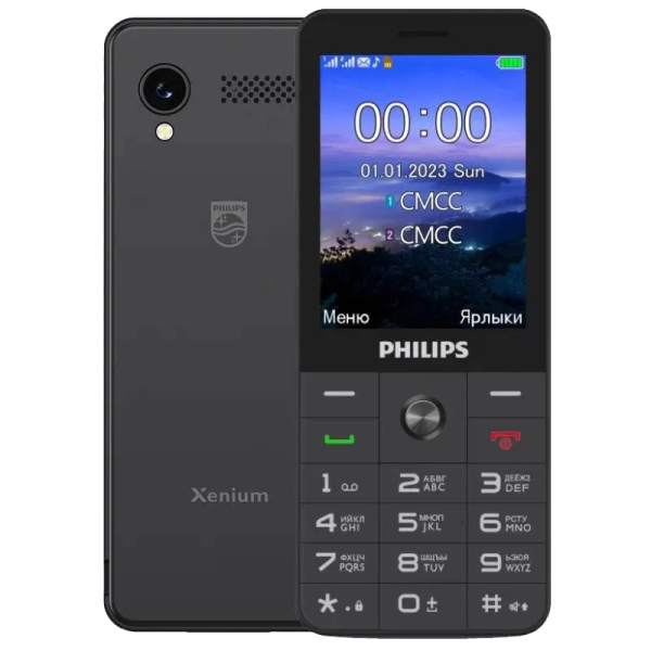 Philips Xenium E6808 Черный - фото 1