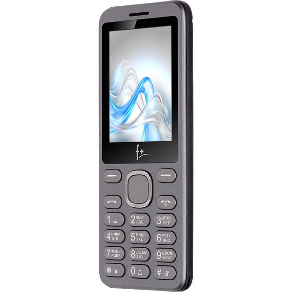 Телефон F+ S240 Dark Grey, цвет серый