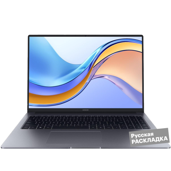 Ноутбук HONOR MagicBook X16, 2024, i5 8+512GB 16" Космический Серый (5301AHGY) WIN