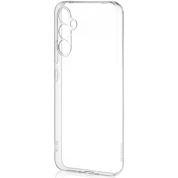 Чехол-крышка Krutoff для Galaxy A55, силикон, прозрачный