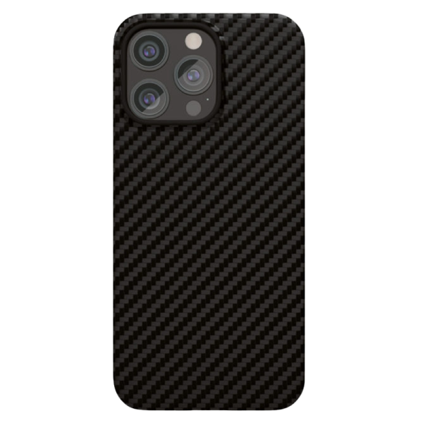 Чехол-крышка VLP Kevlar Case with MagSafe для iPhone 15 Pro Max (1058004), кевлар, черный