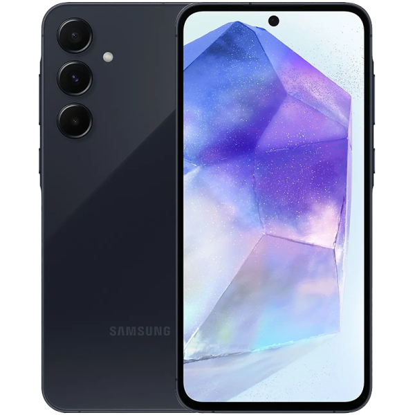Смартфон Samsung Galaxy A55 8/256GB Темно-синий EAC, цвет черный