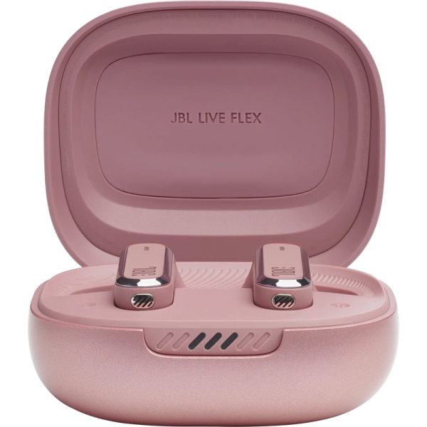 Bluetooth-гарнитура JBL Live Flex, розовая, цвет розовый