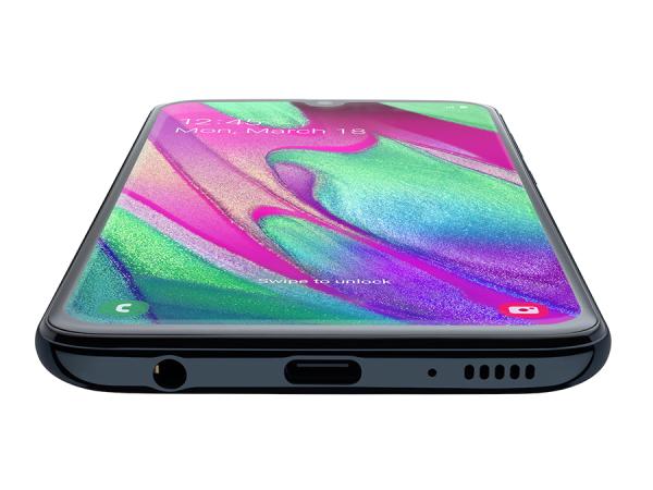 Смартфон Samsung Galaxy A40 64GB Черный - фото 8