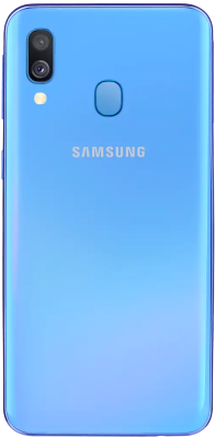 Смартфон Samsung Galaxy A40 64GB Синий - фото 3