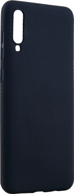 Чехол-крышка LuxCase для Samsung Galaxy A70, термополиуретан, черный - фото 1