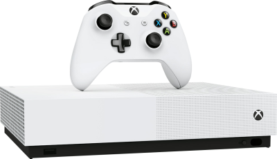 Игровая приставка Xbox One S All-Digital Edition (белая) Игровая приставка Xbox One S All-Digital Edition (белая) - фото 1