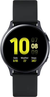 Цена Умные часы  Samsung Galaxy Watch Active2, 44mm, алюминий, лакрица, купить в МегаФон