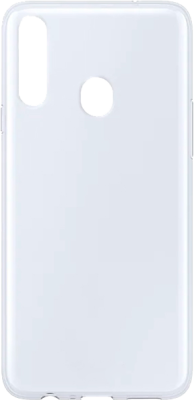 Чехол-крышка LuxCase для Galaxy A20s, силикон, прозрачный - фото 1