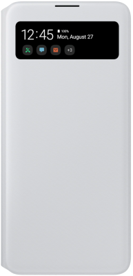 Чехол-книжка Samsung  EF-EA715PWEGRU для Galaxy A71, полиуретан, белый