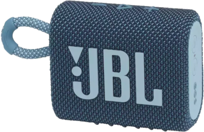 Колонка портативная  JBL GO 3, синяя