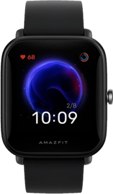 Цена Умные часы  Amazfit Bip U, черные, купить в МегаФон