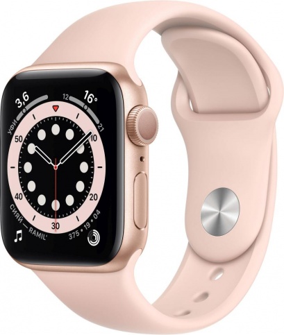 Умные часы Apple Watch Series 6, 40 мм (Золотые) Умные часы Apple Watch Series 6, 40 мм (Золотые) - фото 2