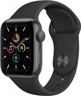Умные часы Apple Watch SE, 40 мм (Серый космос) Умные часы Apple Watch SE, 40 мм (Серый космос) - фото 1