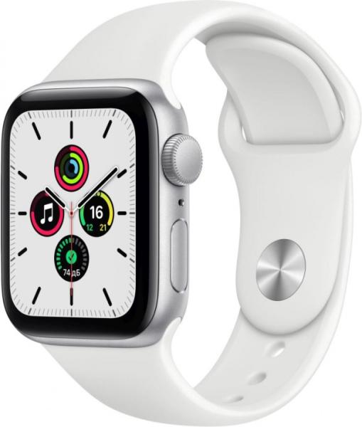 Умные часы Apple Watch SE, 40 мм (Серебристые) Умные часы Apple Watch SE, 40 мм (Серебристые) - фото 2