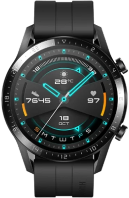 Цена Умные часы  HUAWEI Watch GT 2 46mm, матово-черные, купить в МегаФон