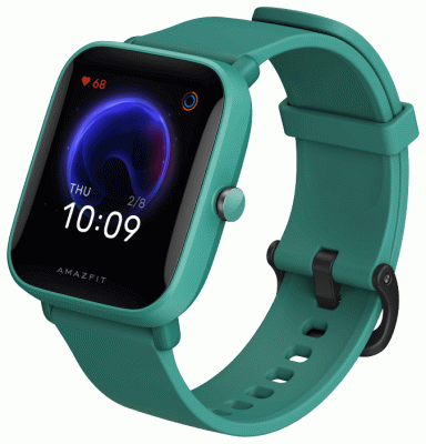 Цена Умные часы  Amazfit Bip U Pro, зеленые, купить в МегаФон