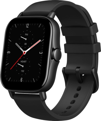 Цена Умные часы  Amazfit GTS 2e, угольно-черные, купить в МегаФон