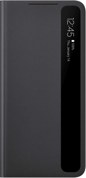 Чехол-книжка Samsung EF-ZG996CBEGRU для Galaxy S21+, полиуретан, черный Чехол-книжка Samsung EF-ZG996CBEGRU для Galaxy S21+, полиуретан, черный - фото 2