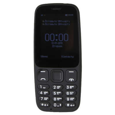 Мобильный телефон Vertex D537 Black - фото 1