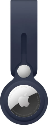 Брелок-подвеска Apple для AirTag, полиуретан, темный ультрамарин