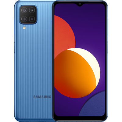 Цена Samsung Galaxy M12 64GB Синий, купить в МегаФон