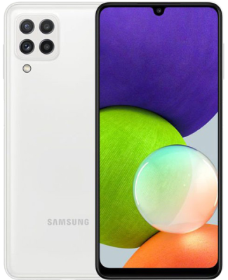 Цена Samsung Galaxy A22 128GB Белый, купить в МегаФон