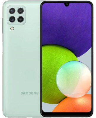 Цена Samsung Galaxy A22 128GB Мятный, купить в МегаФон