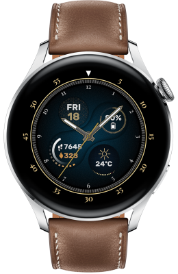 Цена Умные часы  HUAWEI Watch 3 LTE 46мм, коричневые, купить в МегаФон