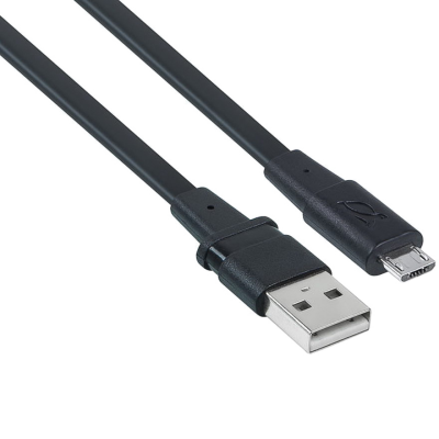 Кабель RIVACASE PS6000 BK12 micro - USB, черный