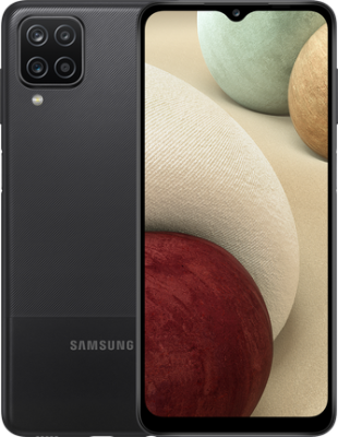 Цена Samsung Galaxy A12 2021 64GB Черный, купить в МегаФон