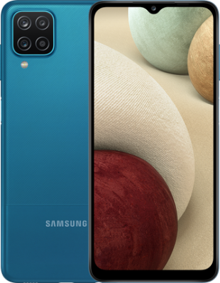 Цена Samsung Galaxy A12 2021 64GB Синий, купить в МегаФон