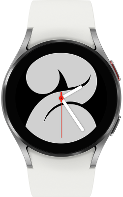 Умные часы Samsung Galaxy Watch4 40mm, серебристые - фото 1