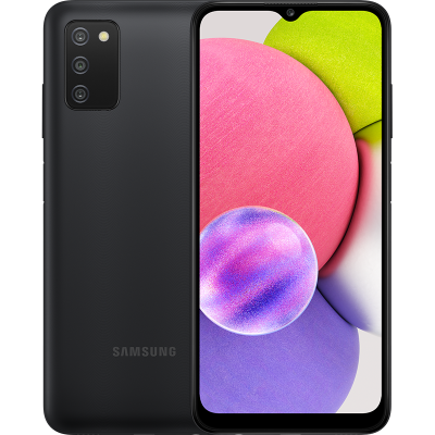 Цена Samsung Galaxy A03s 32GB Черный, купить в МегаФон