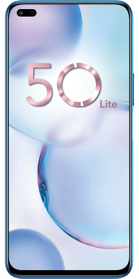 Цена HONOR 50 Lite 128GB Насыщенные синий, купить в МегаФон