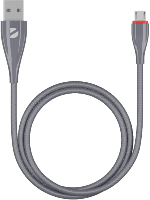 Кабель Deppa USB - micro USB, серый (1 метра)