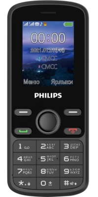 Цена Philips Xenium E111 Черный, купить в МегаФон